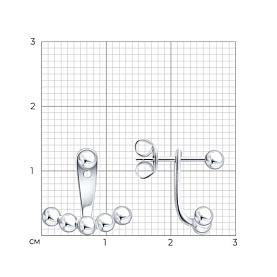 Серьги SOKOLOV - Серебро 925 (арт. 94027667-91)