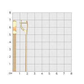 Серьги SOKOLOV - Золото 585 (арт. 029197)