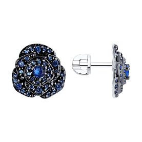 Серьги SOKOLOV - Серебро 925, Фианит (арт. 94026053)