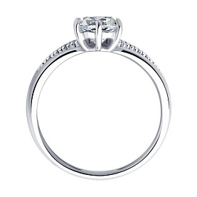 Кольцо SOKOLOV - Серебро 925, Фианит (арт. 94013815)