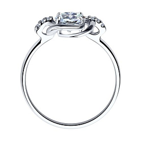 Кольцо SOKOLOV - Серебро 925, Фианит (арт. 94012693)