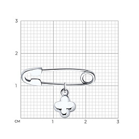 Булавка Diamant - Серебро 925 (арт. 94-140-02697-2)