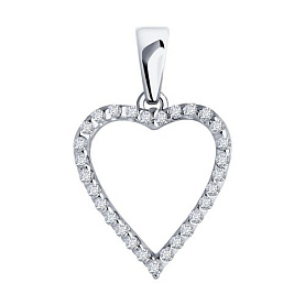 Подвеска SOKOLOV - Золото 585, Фианит (арт. 032858-3)