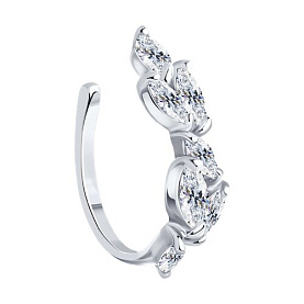 Серьга SOKOLOV - Серебро 925, Фианит (арт. 94170272)