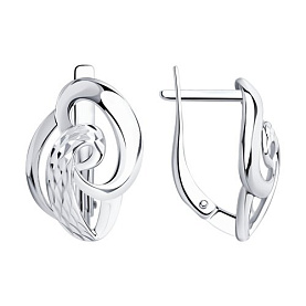 Серьги Diamant - Серебро 925 (арт. 94-120-00879-1)