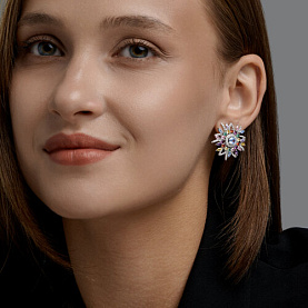 Серьги Diamant - Серебро 925, Фианит (арт. 94-120-00243-1)