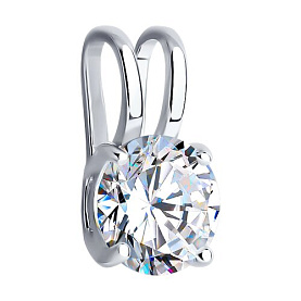 Подвеска SOKOLOV - Золото 585, Фианит (арт. 036269-3)