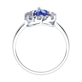 Кольцо SOKOLOV - Серебро 925, Фианит (арт. 94014693)