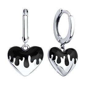 Серьги SOKOLOV - Серебро 925, Эмаль (арт. 94026800)