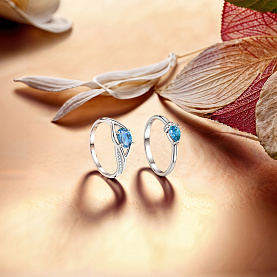 Кольцо Talant - Серебро 925, Кристалл, Фианит (арт. 20-72-000Ц-11816)