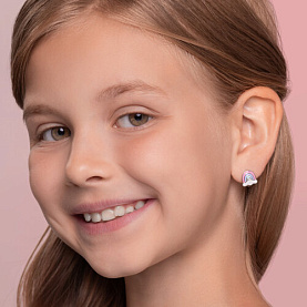 Серьги SOKOLOV - Серебро 925, Эмаль (арт. 94025751)