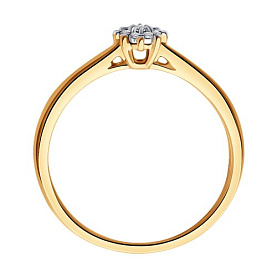 Кольцо SOKOLOV - Золото 585, Бриллиант (арт. 1012327)