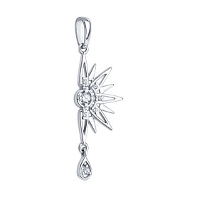 Подвеска Diamant - Серебро 925, Фианит (арт. 94-130-02103-1)