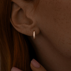 Серьги SOKOLOV - Серебро 925, Фианит (арт. 93021145)