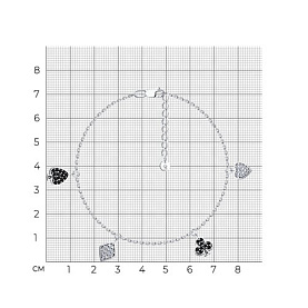 Браслет SOKOLOV - Серебро 925, Фианит (арт. 94051187)
