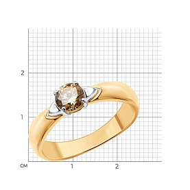 Кольцо Diamant - Серебро 925, Фианит (арт. 93-110-01548-2)