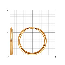Серьги Diamant - Золото 585 (арт. 51-124-01587-1)