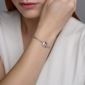 Браслет SOKOLOV - Серебро 925, Фианит (арт. 94051280)