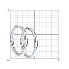 Серьги Diamant - Серебро 925 (арт. 94-124-01718-1)