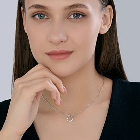 Колье Diamant - Серебро 925 (арт. 94-170-00108-1)