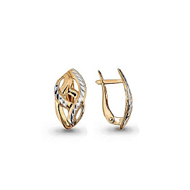 Серьги Аквамарин - Золото 585 (арт. 31794.1)