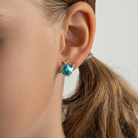 Серьги SOKOLOV - Серебро 925, Эмаль (арт. 94024881)