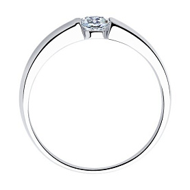 Кольцо SOKOLOV - Серебро 925, Фианит (арт. 94013797)