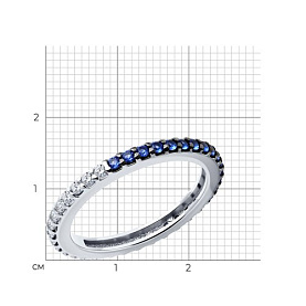 Кольцо Diamant - Серебро 925, Фианит (арт. 94-110-01776-1)