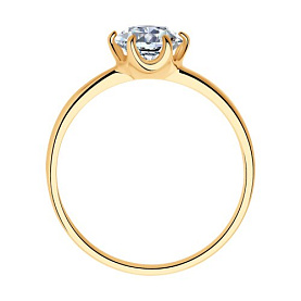 Кольцо SOKOLOV - Серебро 925, Фианит (арт. 93010536)