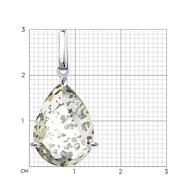 Подвеска SOKOLOV - Серебро 925, Кристалл (арт. 94033394)