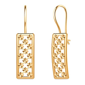 Серьги Атолл - Золото 585 (арт. 21327а)