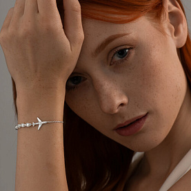 Браслет SOKOLOV - Серебро 925, Фианит (арт. 94050964)