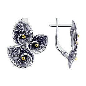 Серьги Diamant - Серебро 925 (арт. 95-120-00363-1)