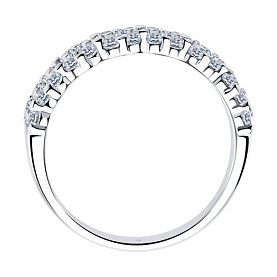 Кольцо SOKOLOV - Серебро 925, Фианит (арт. 94012254)