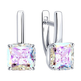 Серьги Diamant - Серебро 925, Фианит (арт. 94-120-01751-1)