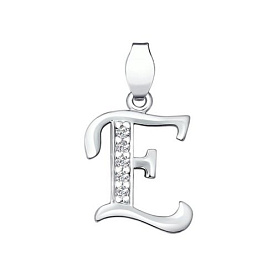 Подвеска SOKOLOV - Серебро 925, Фианит (арт. 94030452)