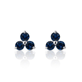 Серьги Platinum Lab. - Платина 950 (арт. ПС-321С-02)