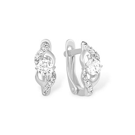 Серьги EFREMOV - Серебро 925, Фианит (арт. 12100112890-501)