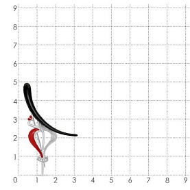Брошь Кабаровских - Серебро 925, Фианит, Эмаль (арт. 5-149-7901)