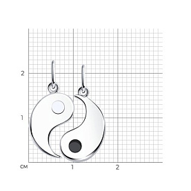 Подвеска Diamant - Серебро 925, Эмаль (арт. 94-130-01575-1)