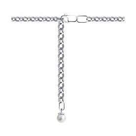 Браслет SOKOLOV - Серебро 925, Жемчуг синтетический, Перламутр (арт. 94050344)