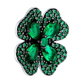 Подвеска SOKOLOV - Серебро 925, Фианит (арт. 94033244)