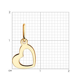 Подвеска Diamant - Золото 585 (арт. 51-130-02005-1)