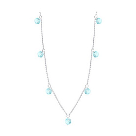 Колье SOKOLOV - Серебро 925, Топаз (арт. 92070088)