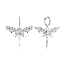 Серьги SOKOLOV - Серебро 925, Фианит (арт. 94027058)