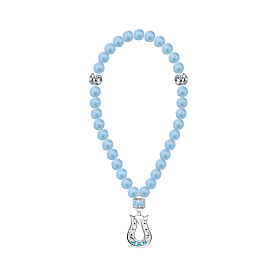 Сувенир Talant - Серебро 925, Аквамарин, Фианит (арт. 81-72-00А0-60127)