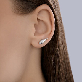 Серьги Diamant - Серебро 925 (арт. 94-120-00016-1)