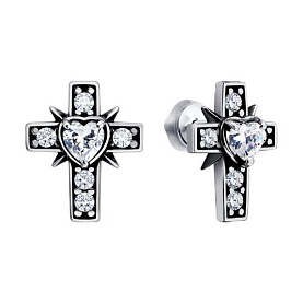 Серьги Diamant - Серебро 925, Фианит (арт. 95-122-02429-1)