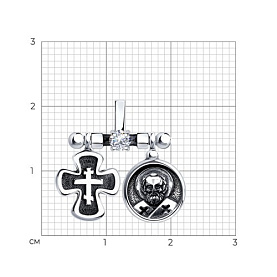 Подвеска Diamant - Серебро 925, Фианит (арт. 95-130-00931-1)
