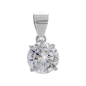 Подвеска Мастер Клио - Серебро 925, Фианит (арт. 22П152009)